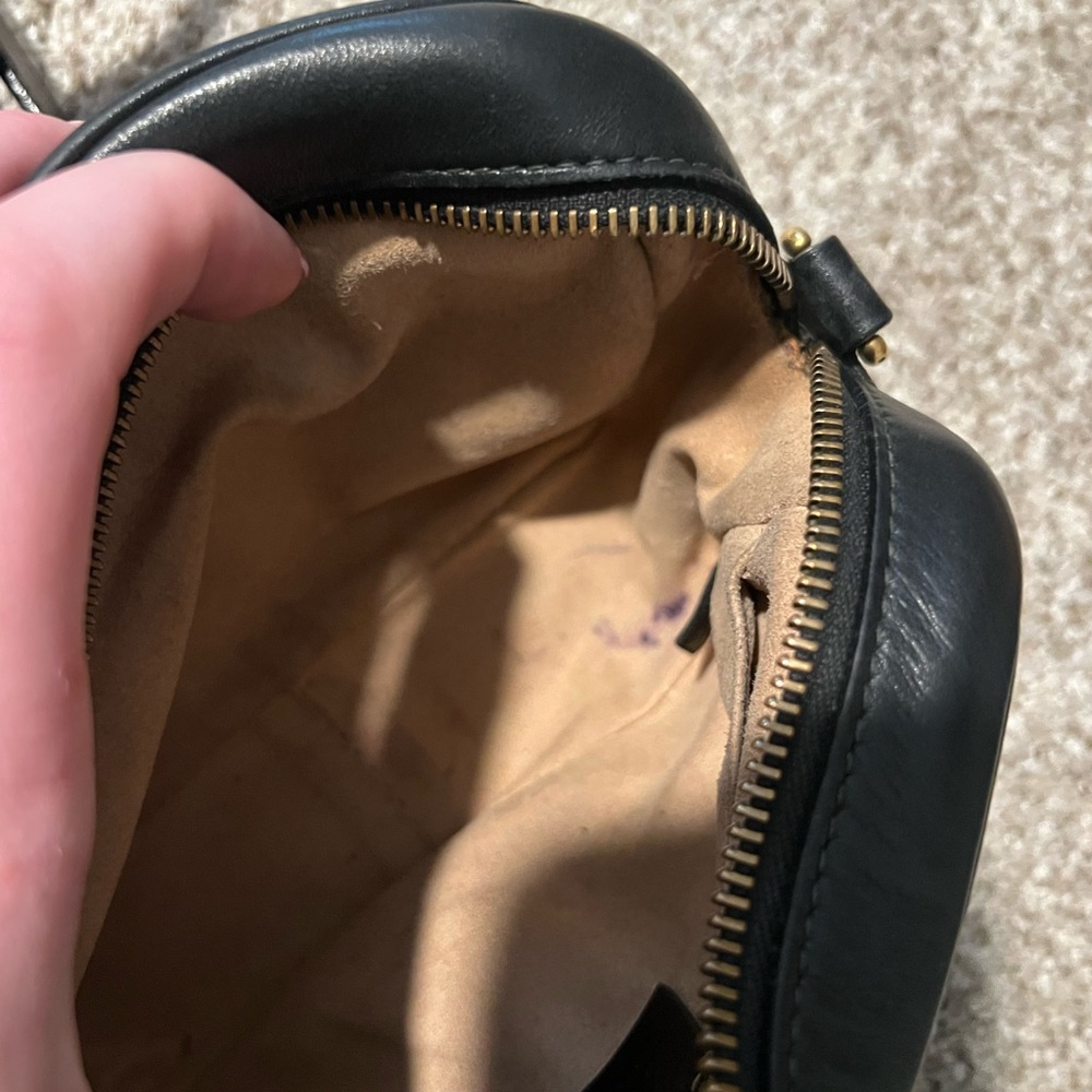 Gucci Black Crossbody Bag with Gold Accents size mini - Picture 10 of 11